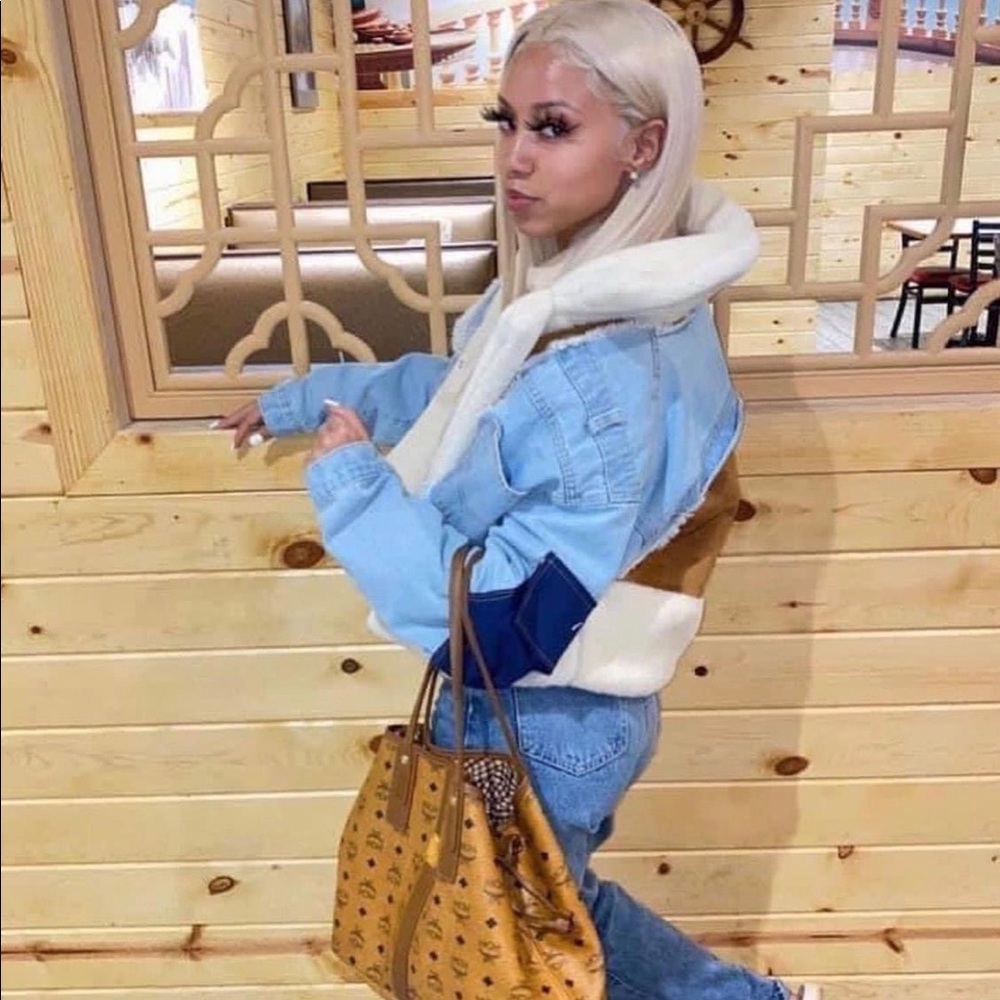 Thick patch work coat